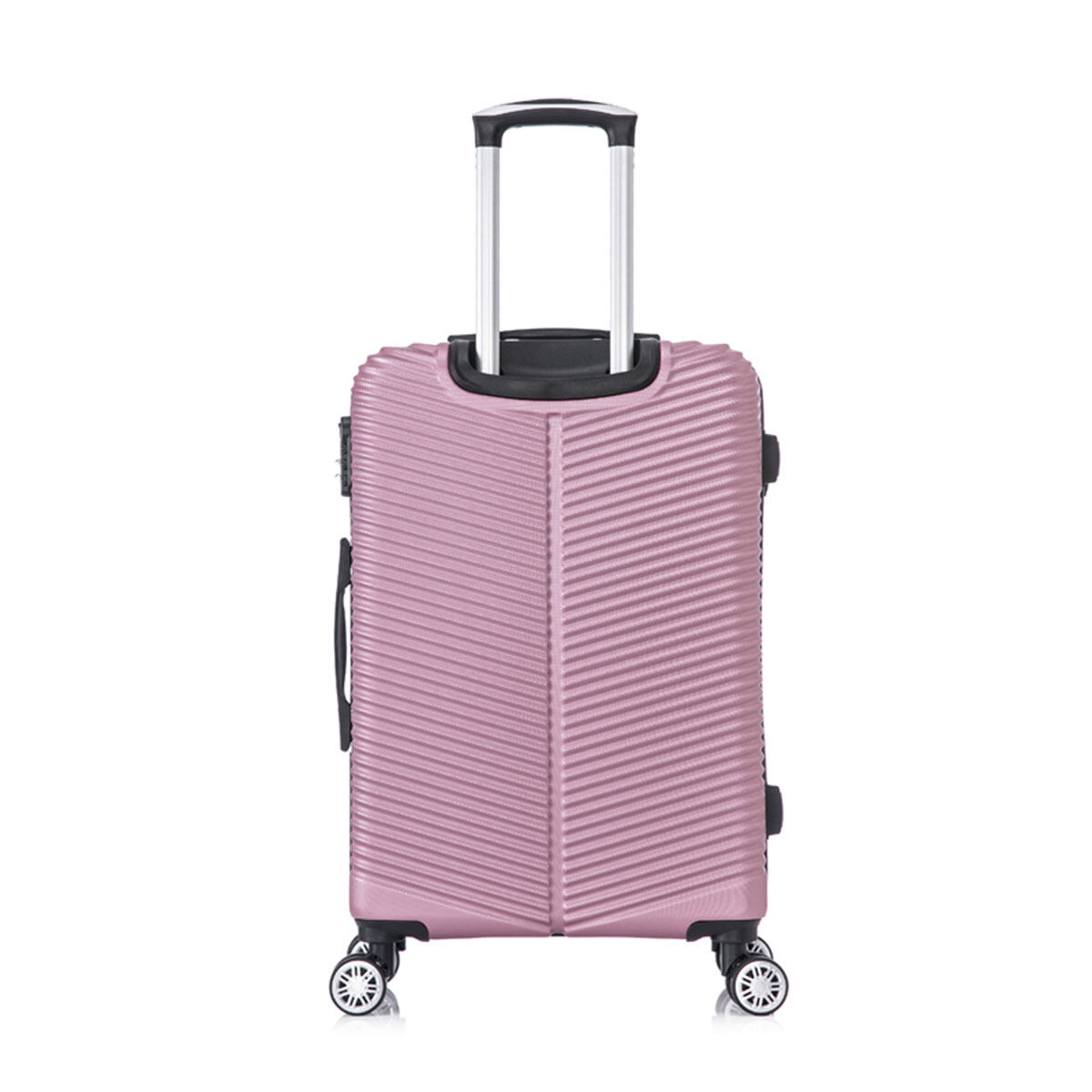 medium lightweight suitcase 4 wheels, medium size suitcase lightweight, custom suitcase set, china abs luggage sets, china abs trolley luggage