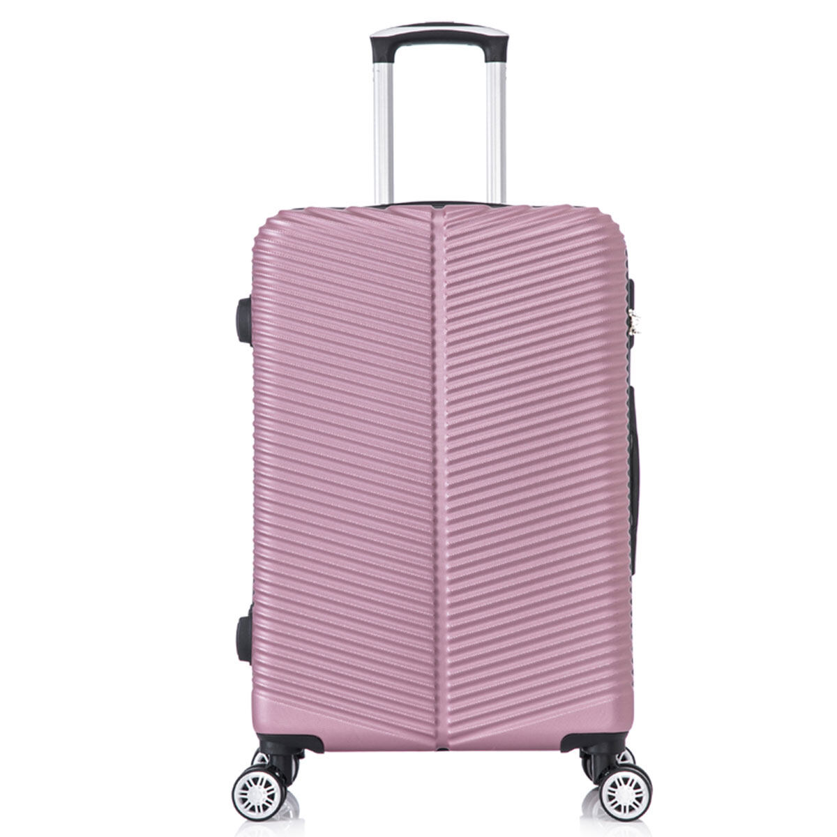 medium lightweight suitcase 4 wheels, medium size suitcase lightweight, custom suitcase set, china abs luggage sets, china abs trolley luggage