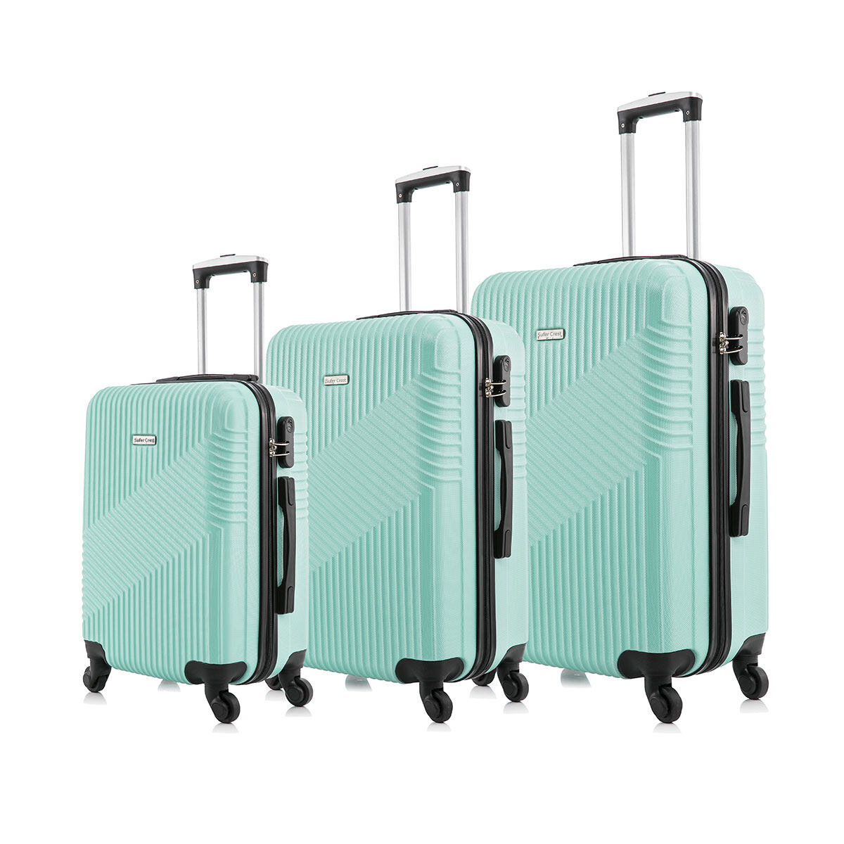 wholesale pu trolley case, china trolley abs luggage, wholesale abs luggage sets, rose gold hard suitcase