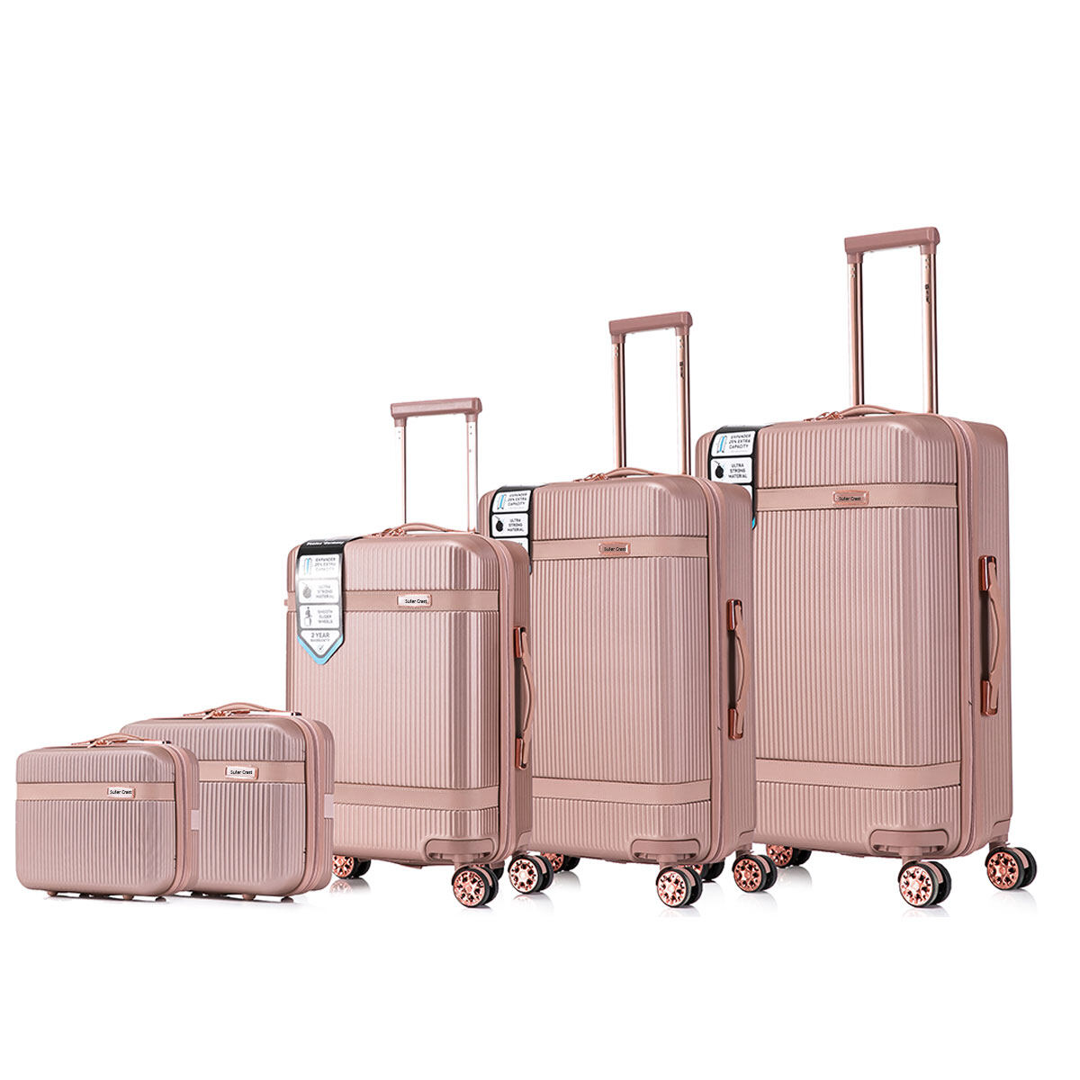 Cheap 4 wheel clearance suitcase sets