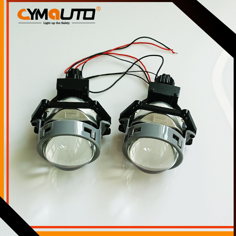 CYMAUTO T11 3Inch Bi Led Projector Lens LED Headlight Car Lamp San'an Led