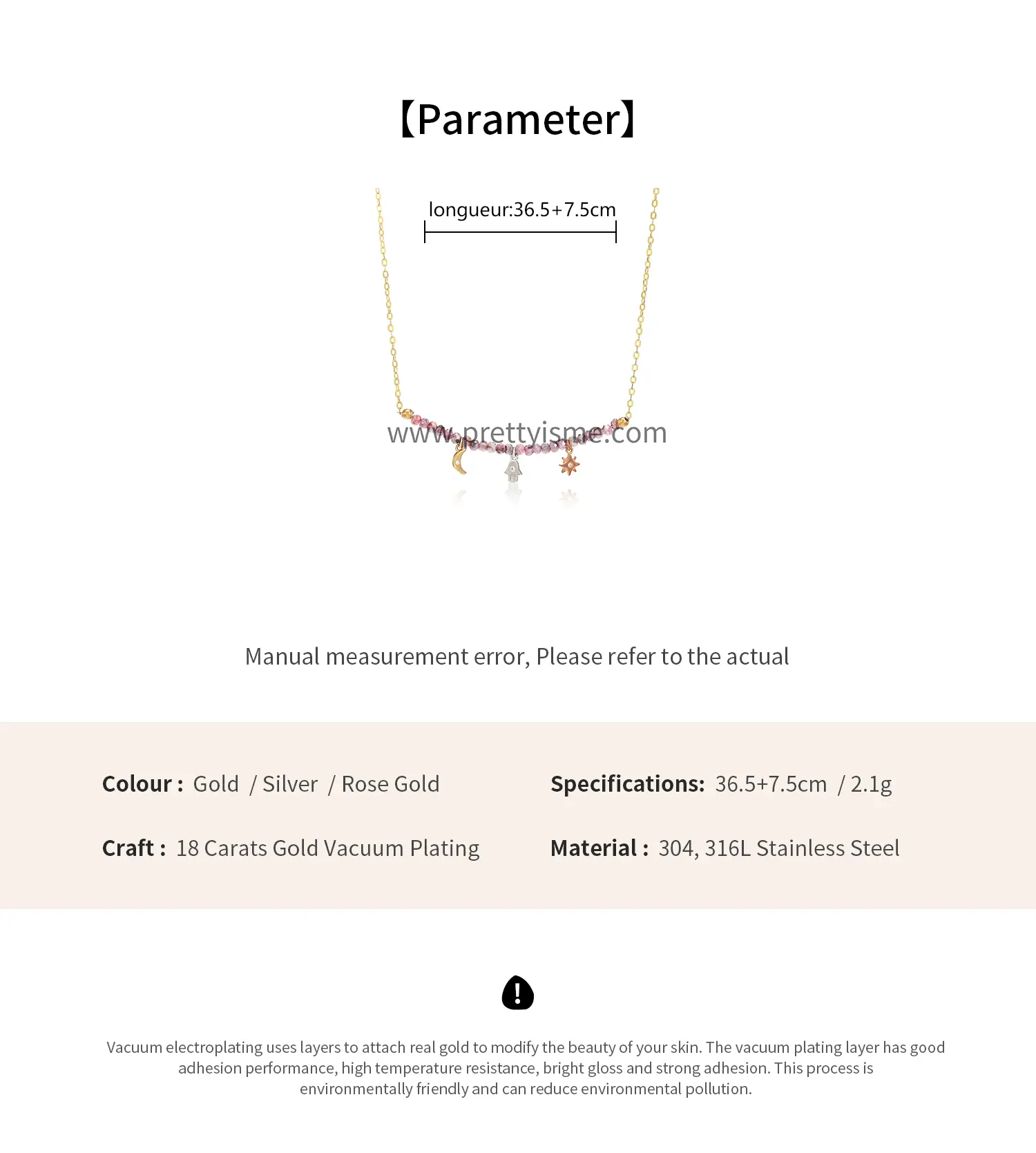French Necklace Assorted Stones with Cute and Interesting Pendants Delicate Necklace (6)(1).webp