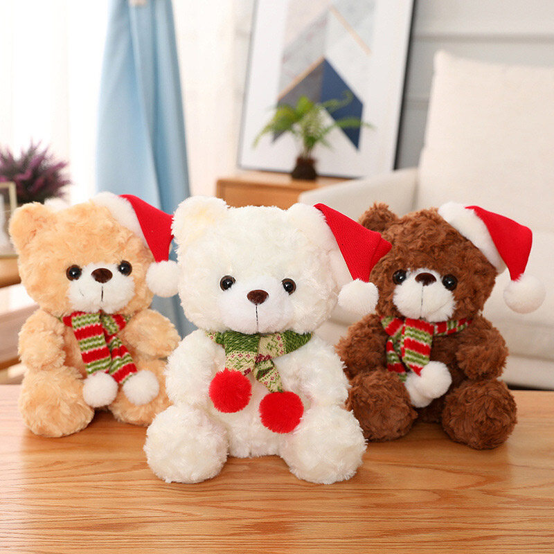 custom christmas teddy bear, christmas teddy bears wholesale