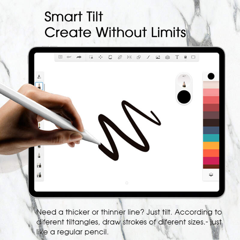 touch botton active Stylus Pen with Palm Rejection ,stylus pen for ipad,for The New iPad 2018 And Later