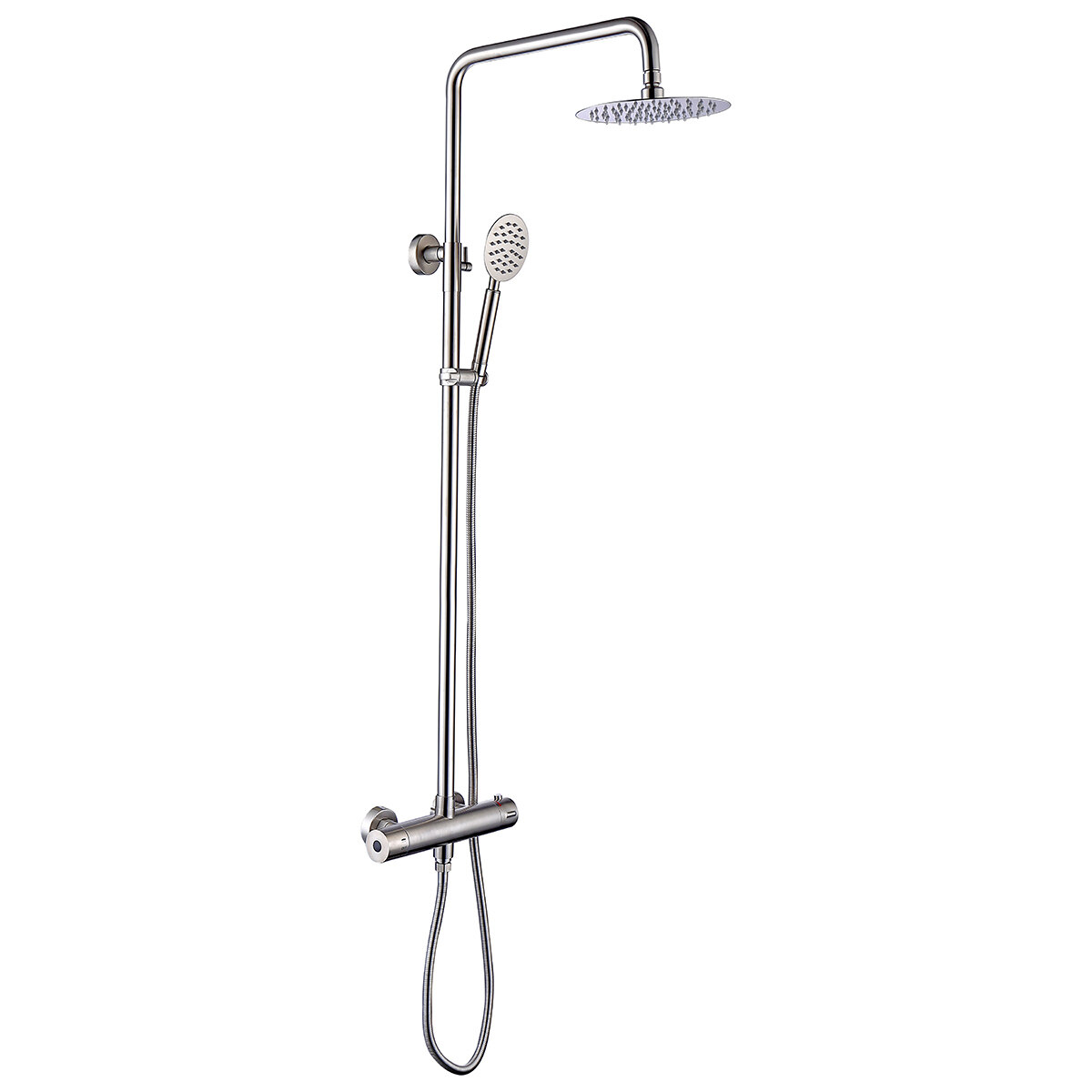 Upc Bathroom Thermostatic Shower Mixer Tap Set Rain Smart Shower Faucet