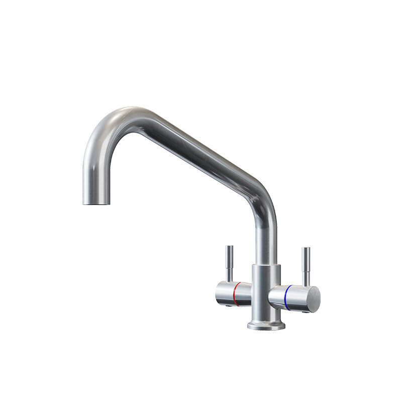 Double Handle Wall Mount Kitchen Sink Faucet Manufacturer Factory