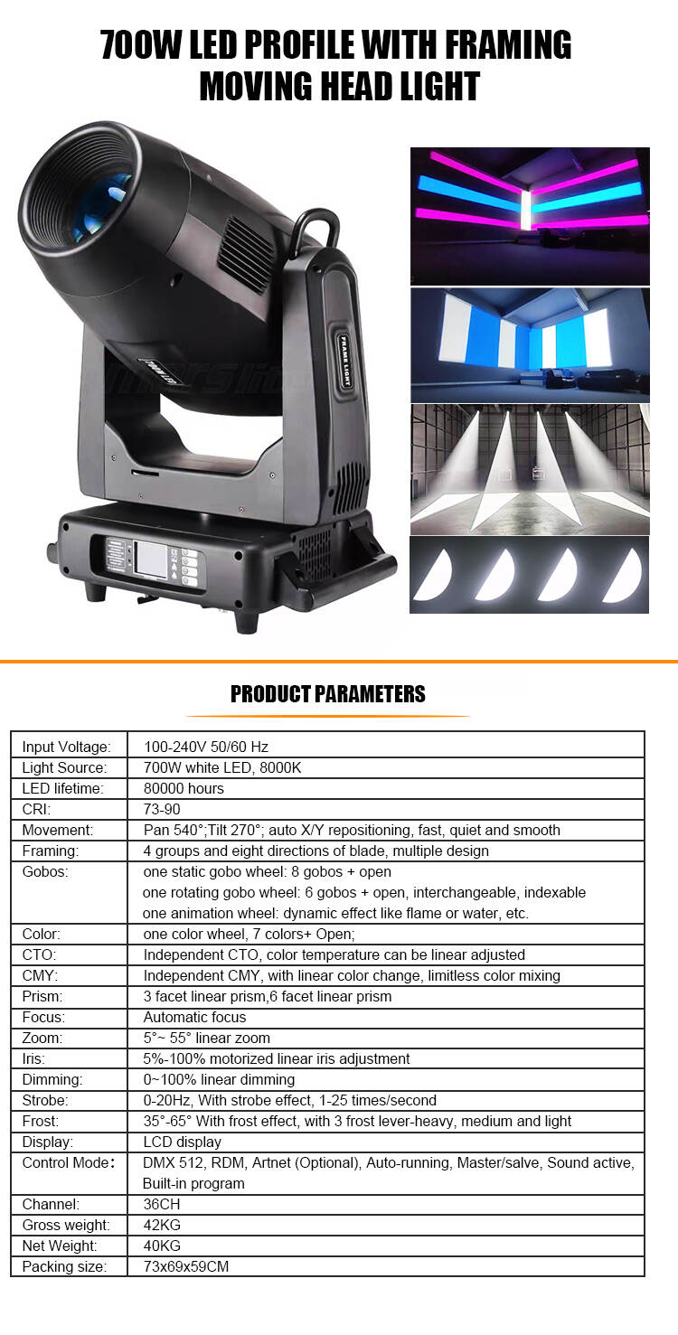 led moving head lights