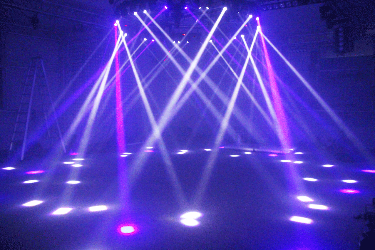 Led Moving Head Disco Laser Stage Beam Lights Dj