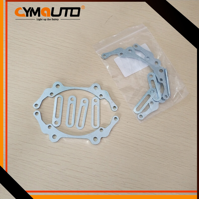 CYMAUTO LED Lens Mount Adapter Retrofit Accessories Frame Projector Bracket For Toyota series 15-17 eight generations of Camry