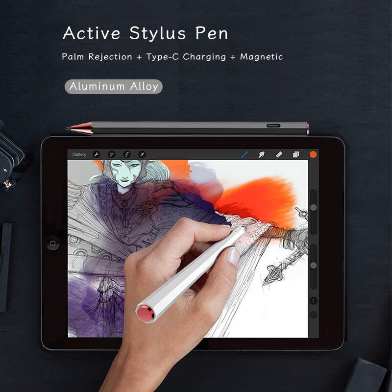 Octagon active Stylus Pen with Palm Rejection,palm rejection stylus pen for apple ipad,pen touch screen