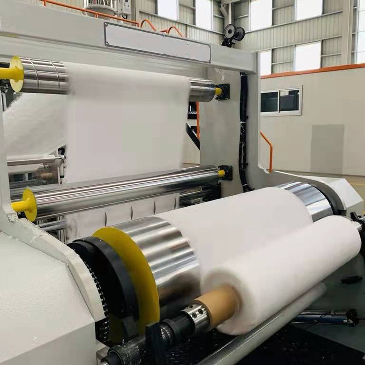 PET non woven fabric making machine manufacturer, china spunbond fabric making machine, china spunbond nonwoven fabric making machine,