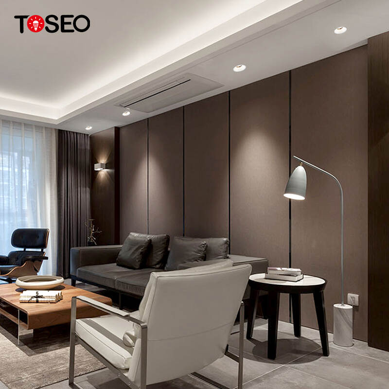 Trimless Recessed Led Downlights Anti Glare Cob Led Downlight 5W 7W