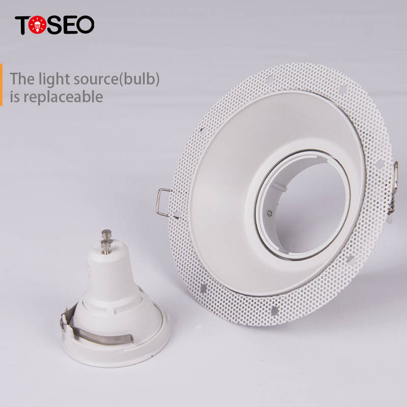 Trimless Recessed Led Downlights Anti Glare Cob Led Downlight 5W 7W
