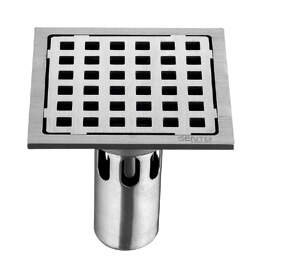 Custom Stainless Steel  Accessory Floor Shower Drain And Floor Water Waste Drainer