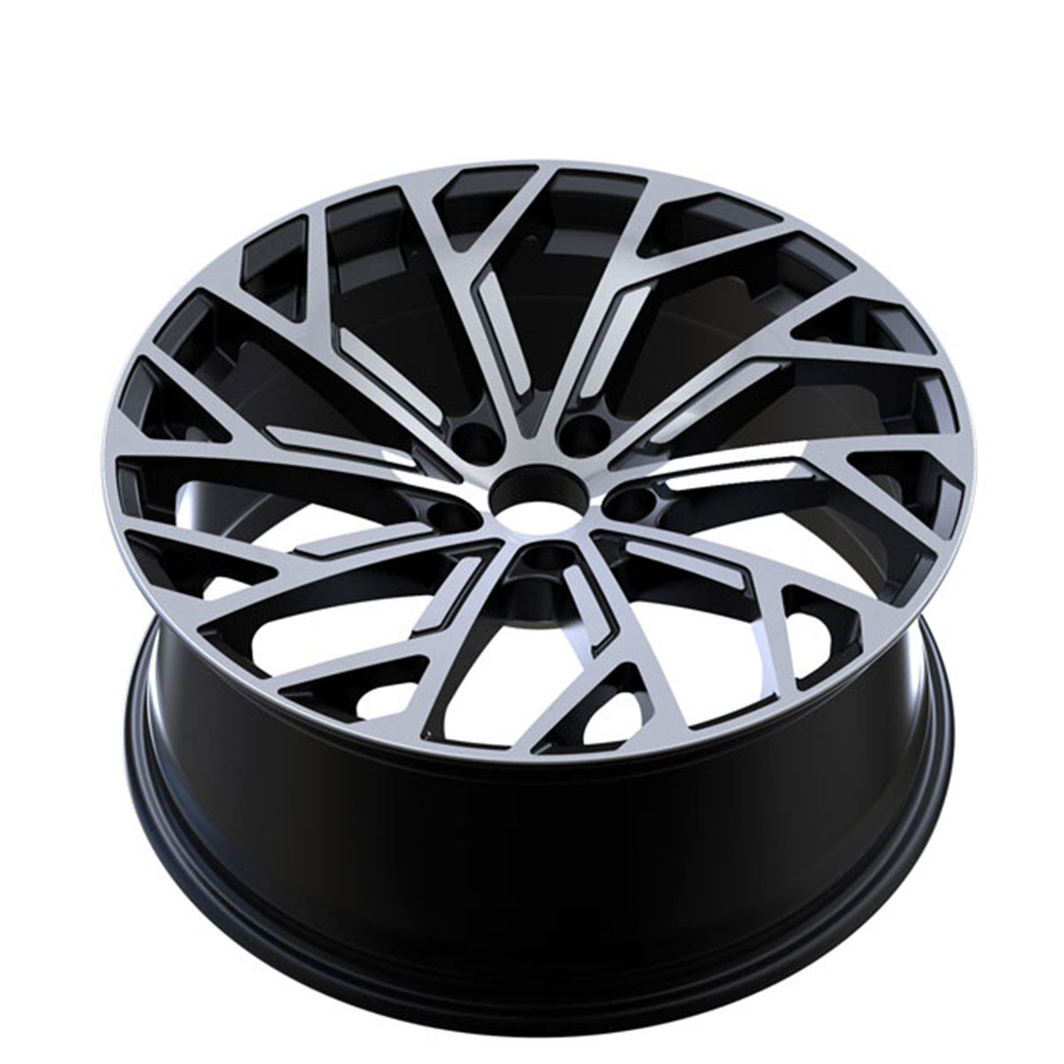 Black Machined Face Replica alloy wheels for 2022 New AUDI A8