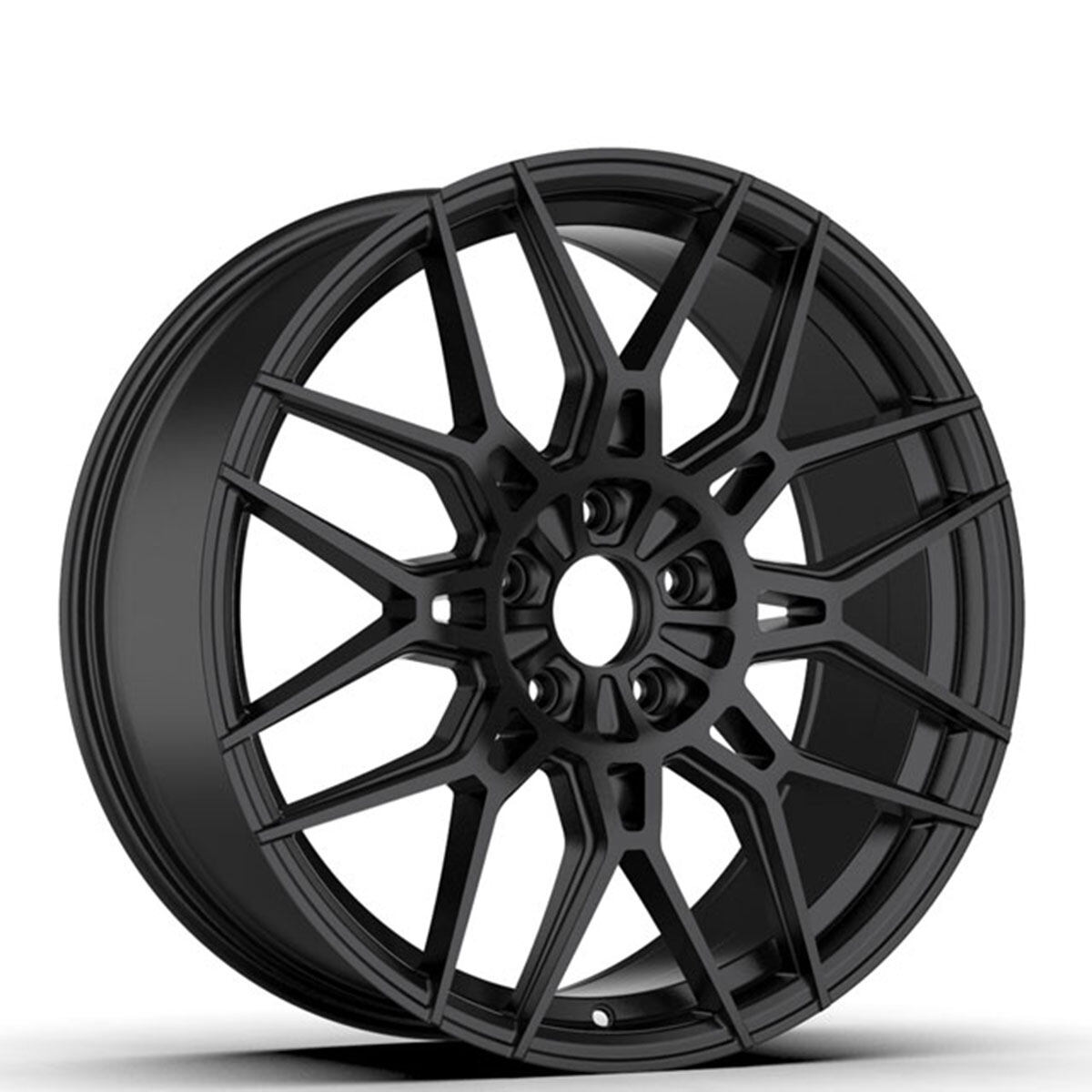 Customized BMW black car alloy wheels - Flow Forming Alloy wheel Factory