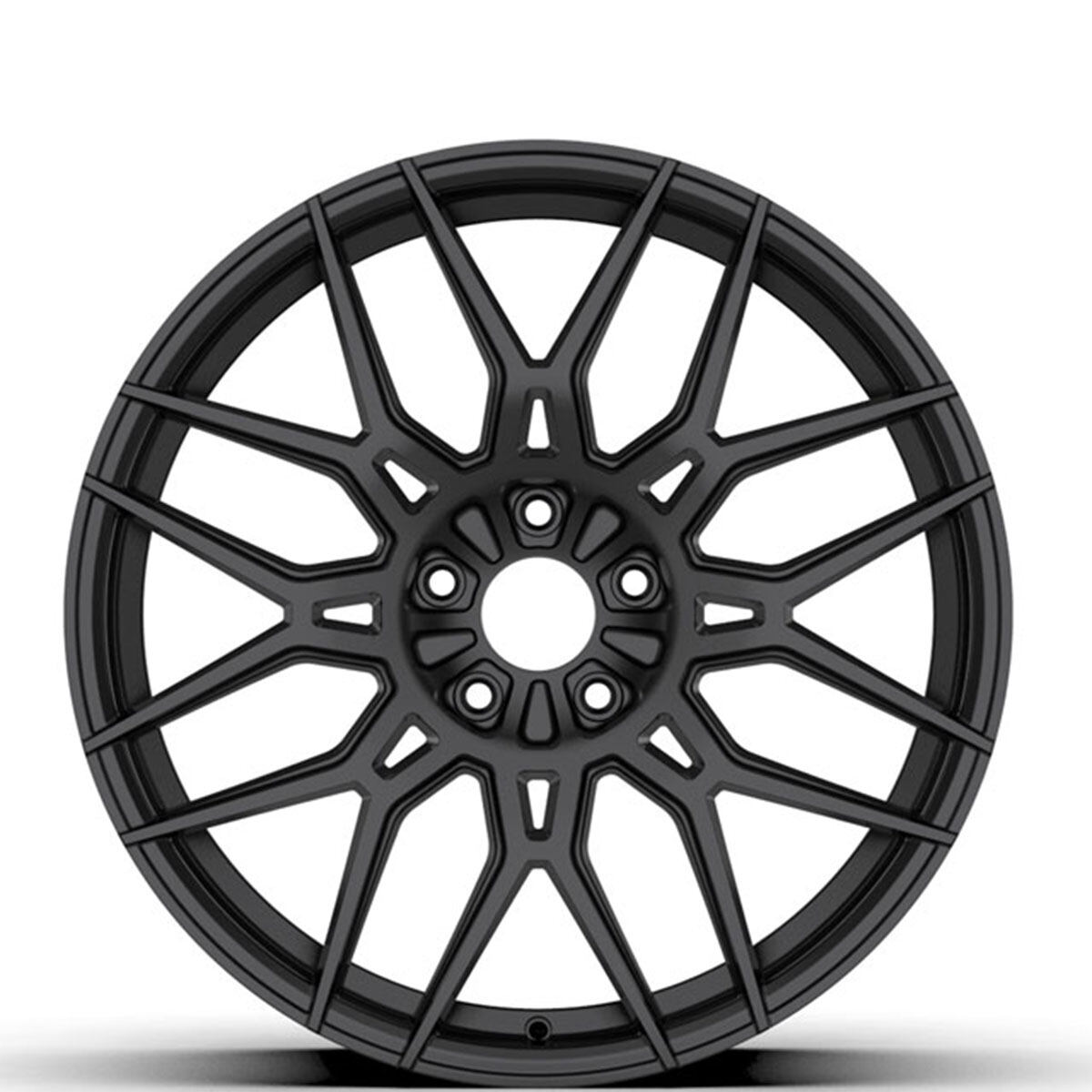 Customized BMW black car alloy wheels - Flow Forming Alloy wheel Factory