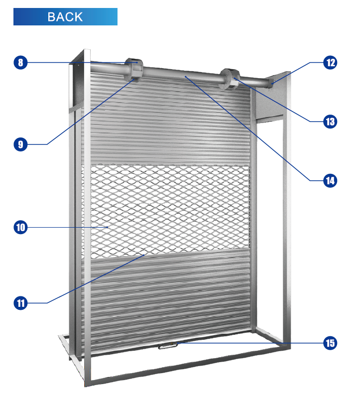 Garage Rolling Shutter Door