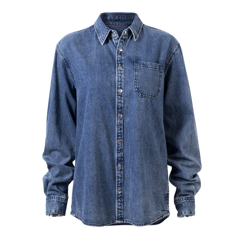 Buy Jeans Men Blue Custom Fit Casual Shirt online  Looksgudin
