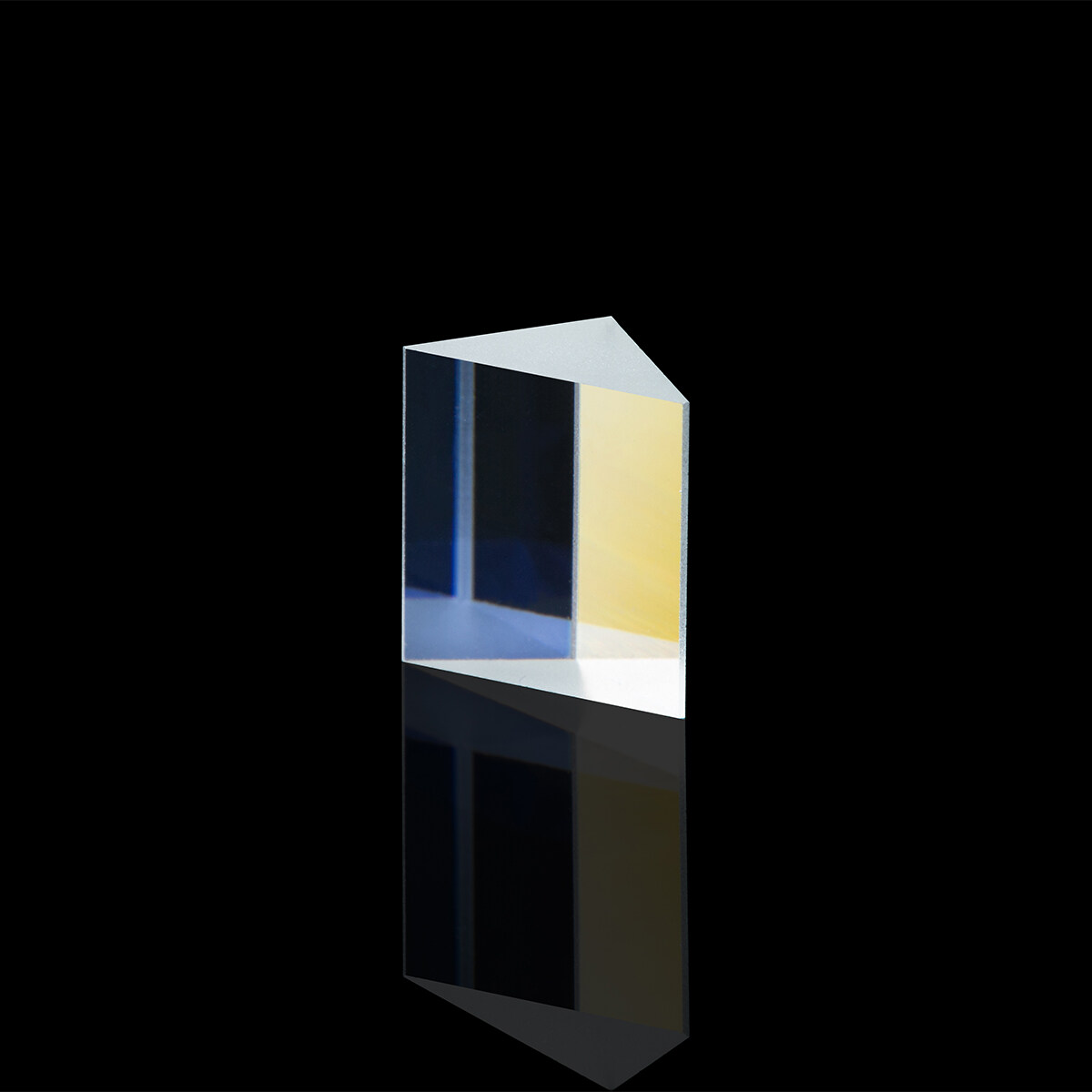 prism in periscope, optical glass triple triangular prism, optical glass triangular prism