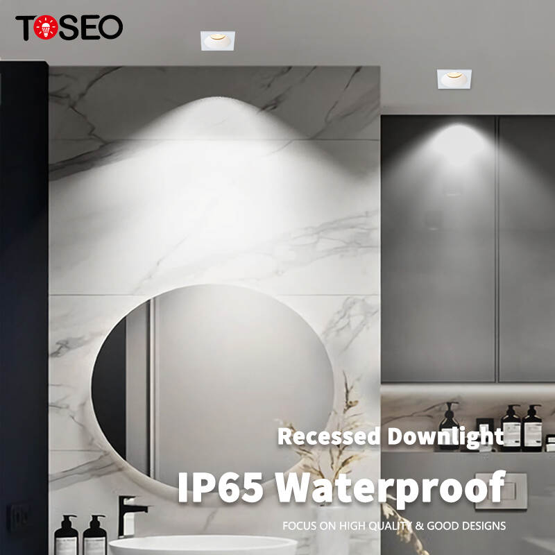 Deep Cup Waterproof IP65 Downlight Anti Glare 50000 Life Span For Kitchen