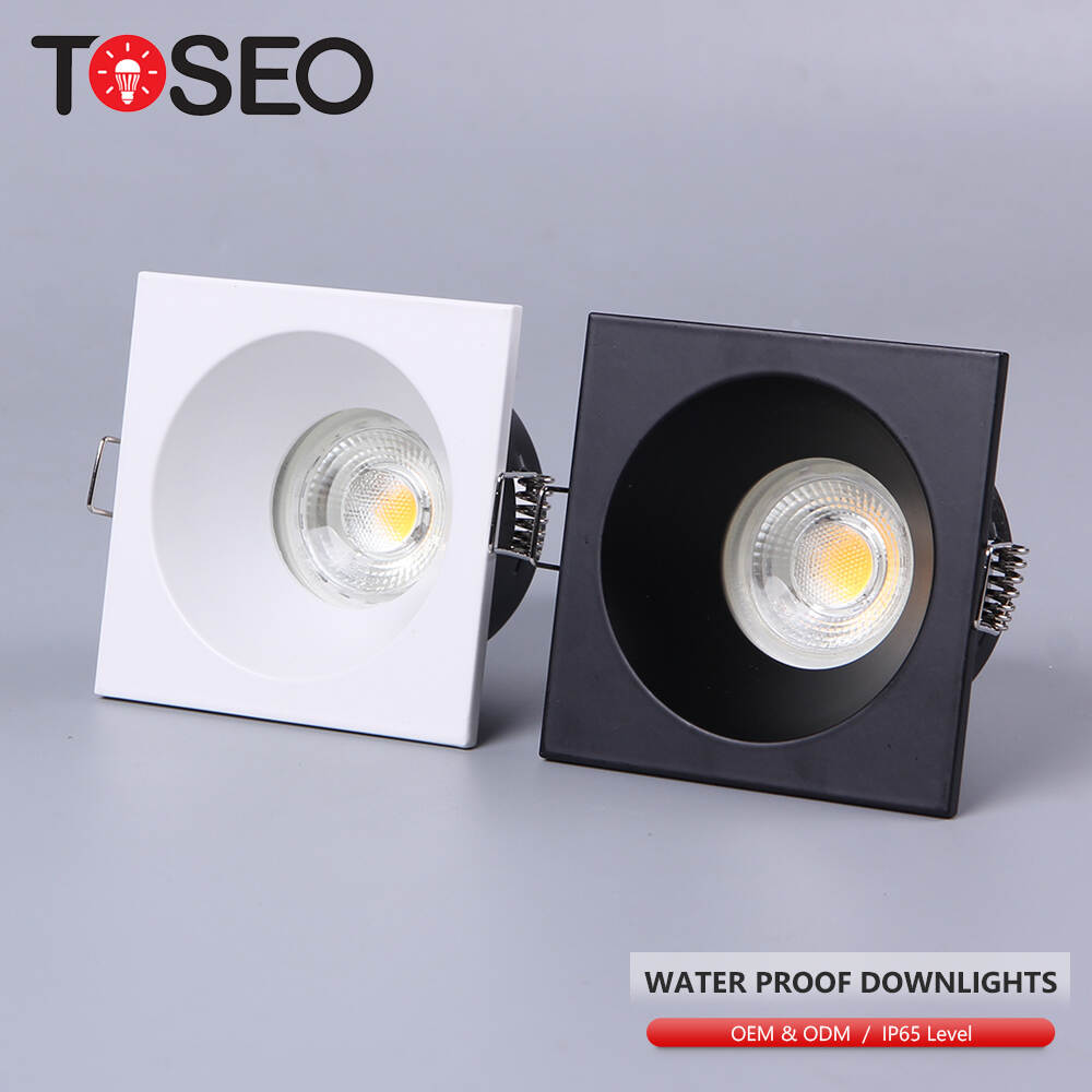 Deep Cup Waterproof IP65 Downlight Anti Glare 50000 Life Span For Kitchen