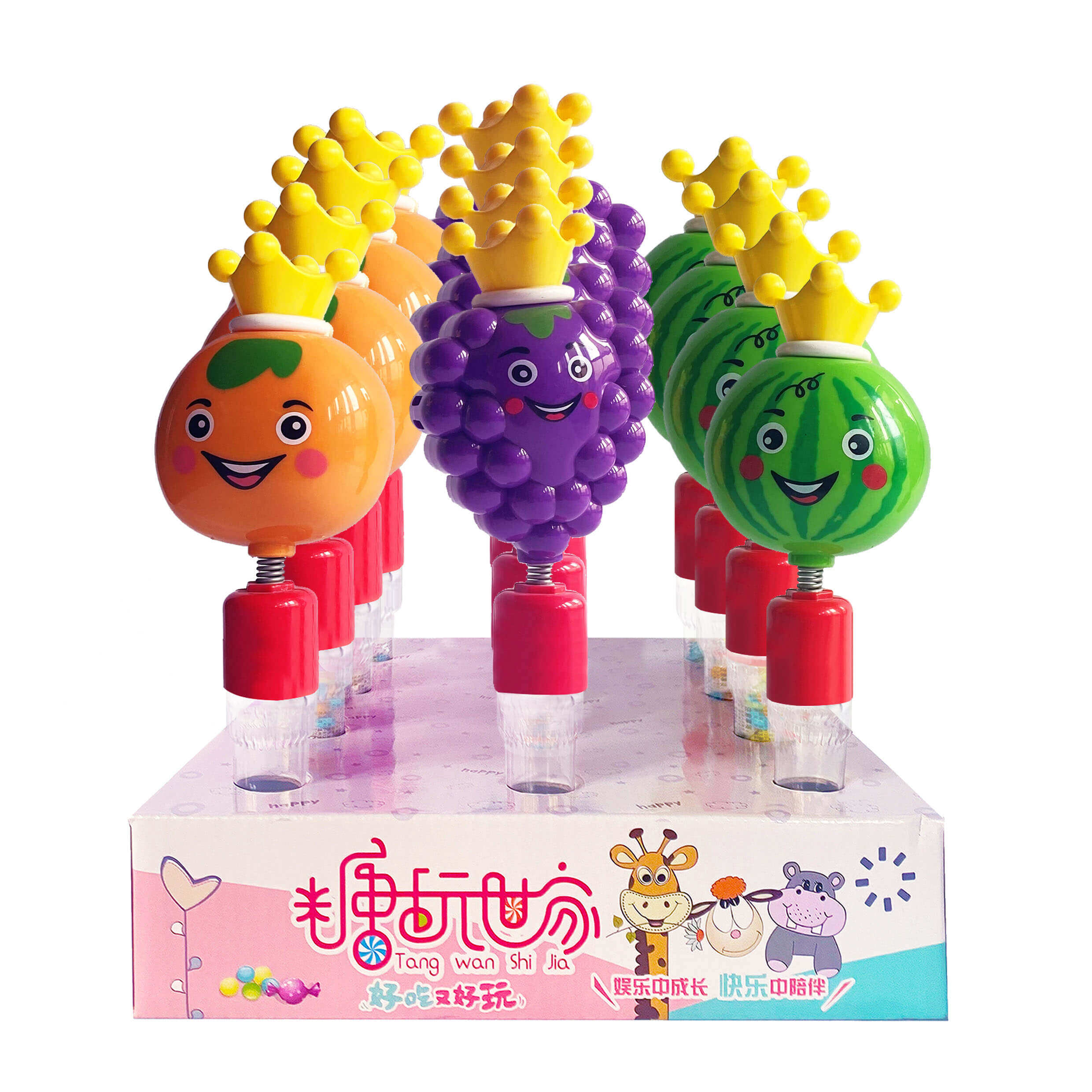 Fruit Hand Shaking Candy Toy