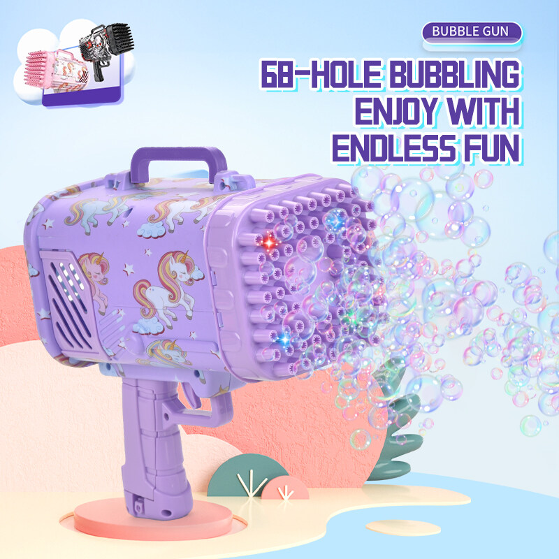 Hot Sale Kids Summer Soap Toys Bazooka Bubble Gun