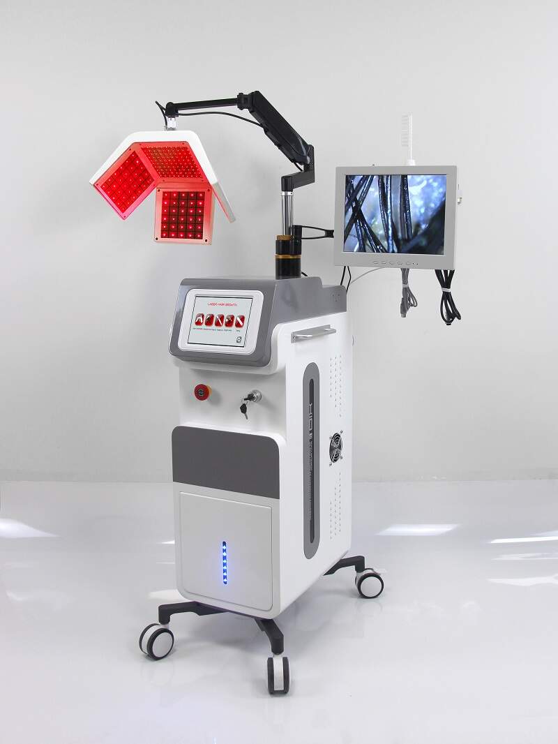 Professional Multifunction Hair Growth Machine New 650nm Diode Laser Hair Regrowth Hair Anti hair loss Salon Equipment