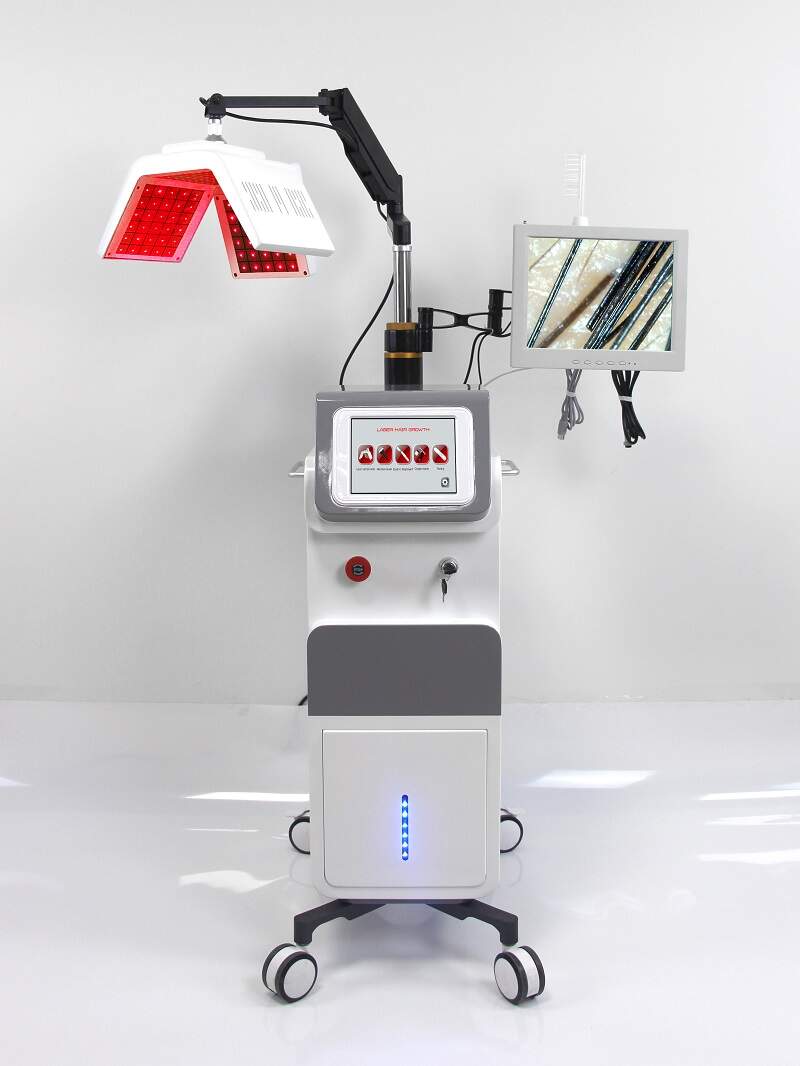 Professional Multifunction Hair Growth Machine New 650nm Diode Laser Hair Regrowth Hair Anti hair loss Salon Equipment