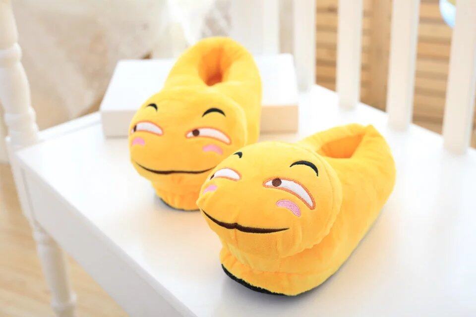 emoji slippers