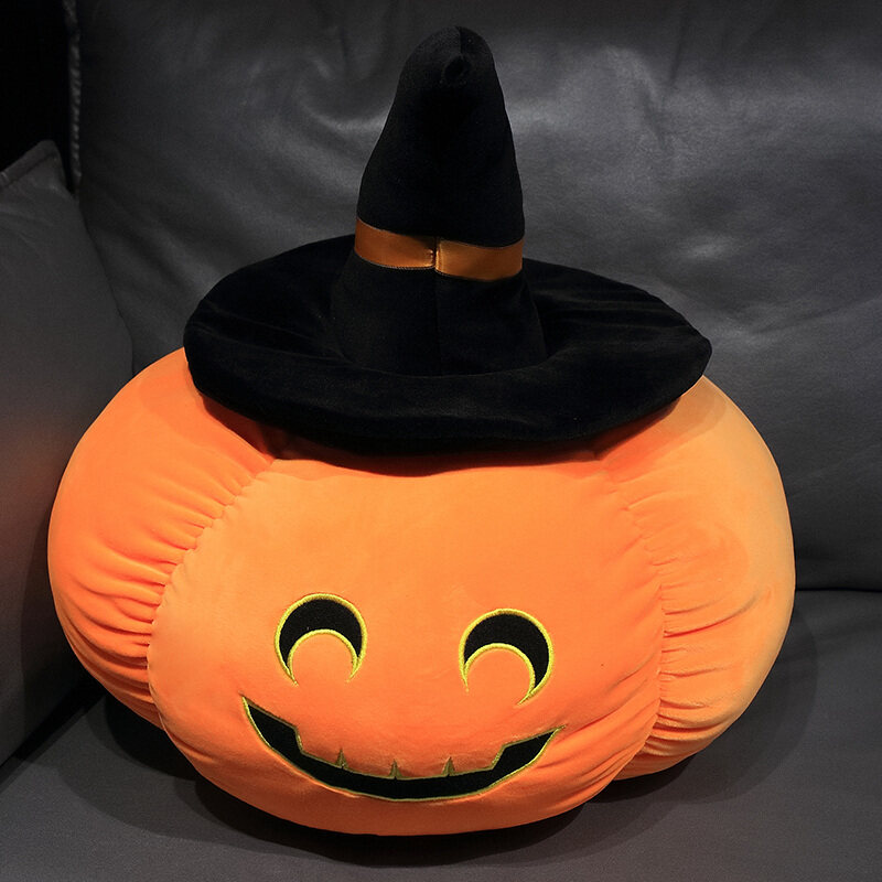 Plush pumpkin for Halloween