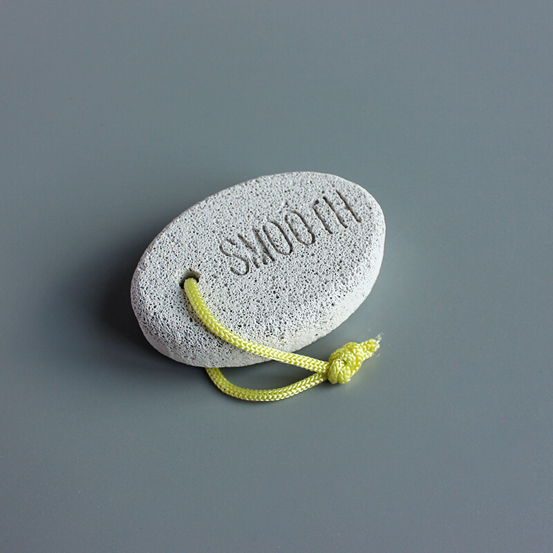 pumice stone with laser logo