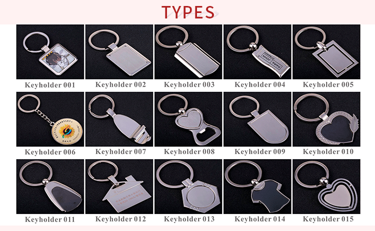 Wholesale Custom Clear Shape Round Acrylic Crystal Photo Keychains