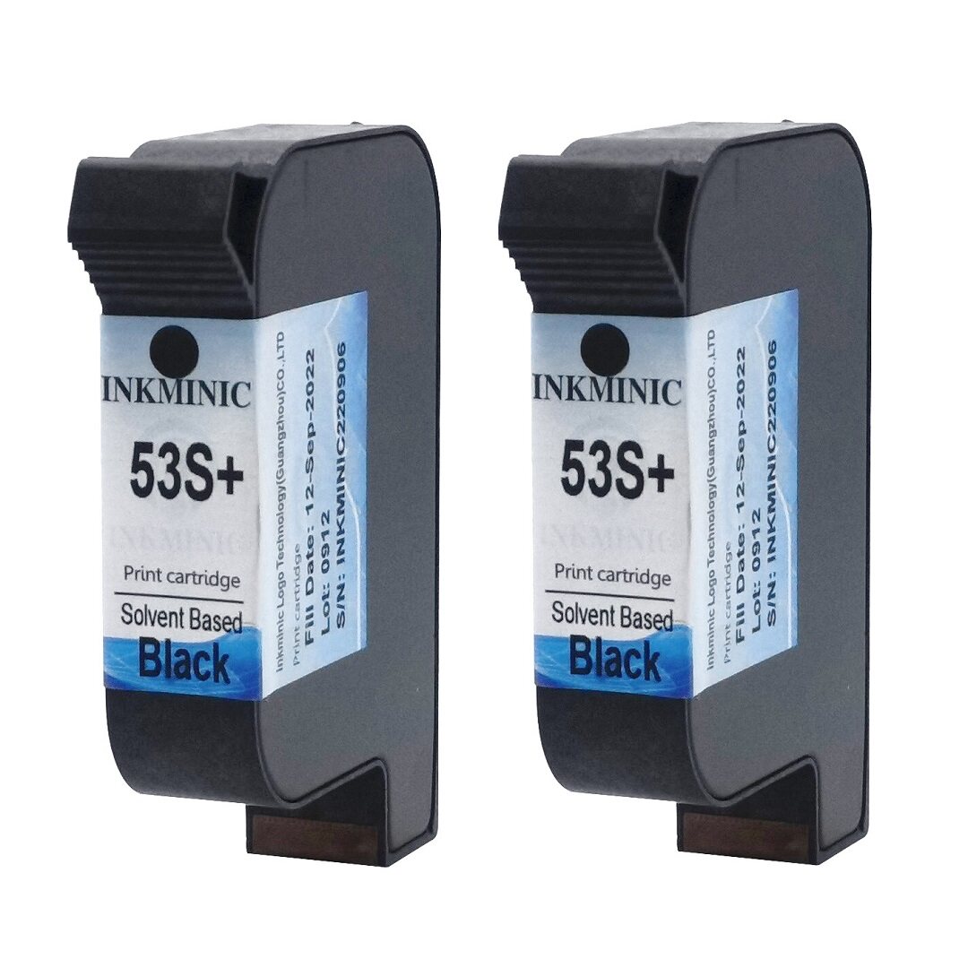 SJ 53S+ Ink Cartridge Solvent Based Black