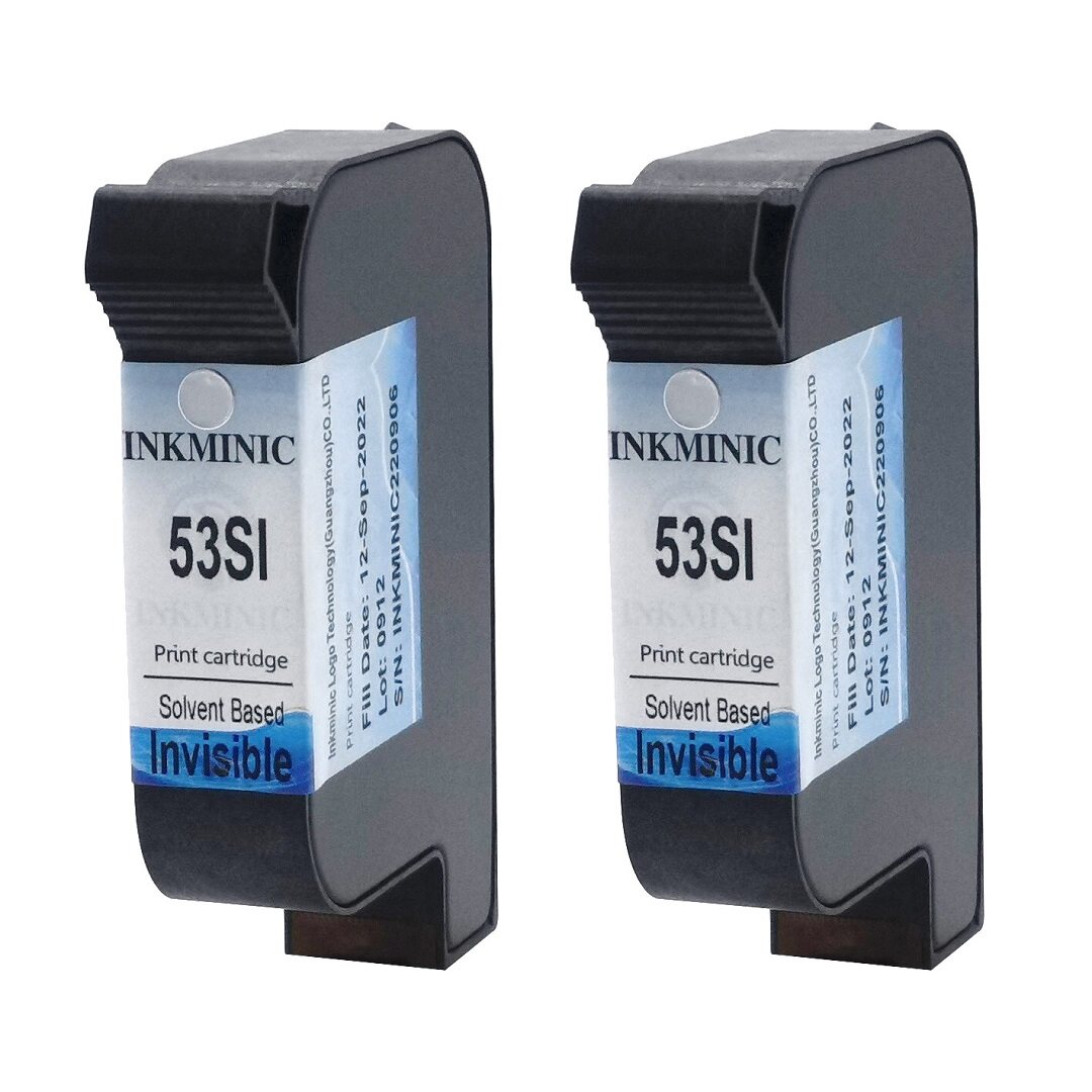 SJ 53SI Ink Cartridge Solvent Based Invisible