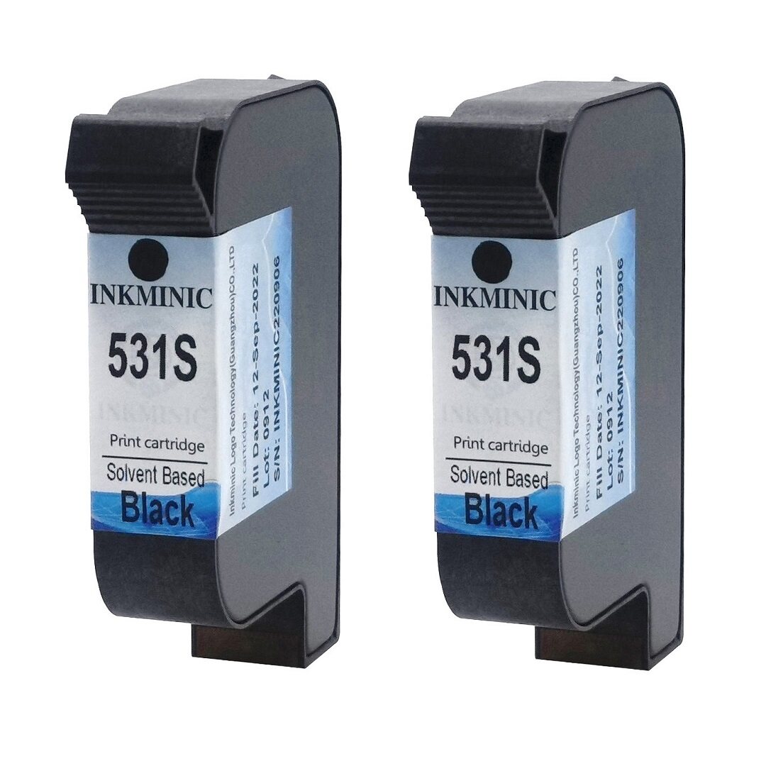 SJ 531S Ink Cartridge Solvent Based Black