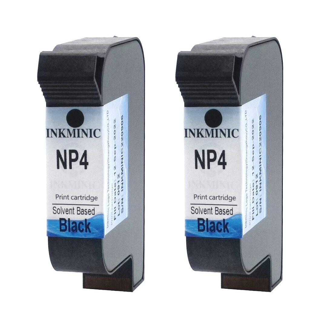 U2 NP4 Ink Cartridge Solvent Based Black