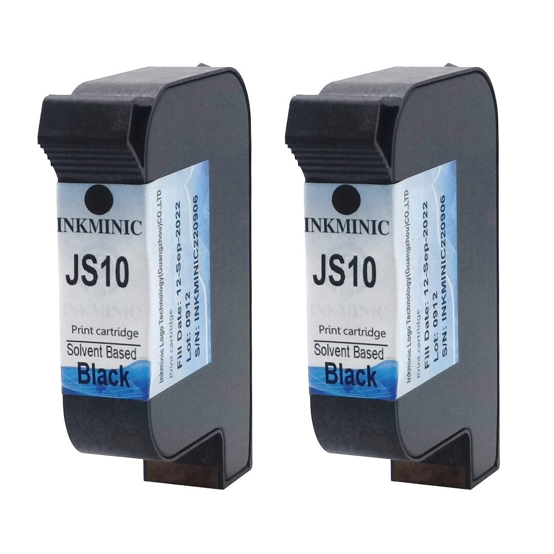 JS JS10 Ink Cartridge Solvent Based Black