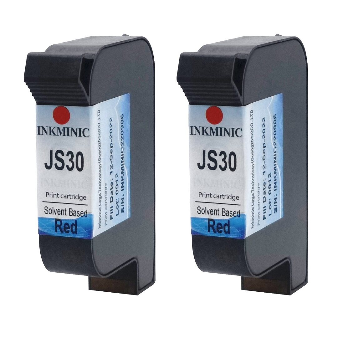 JS JS30 Ink Cartridge Water Based Red