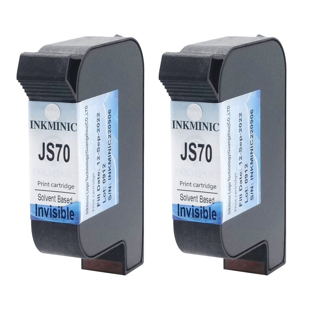 JS JS70 Ink Cartridge Solvent Based Invisible
