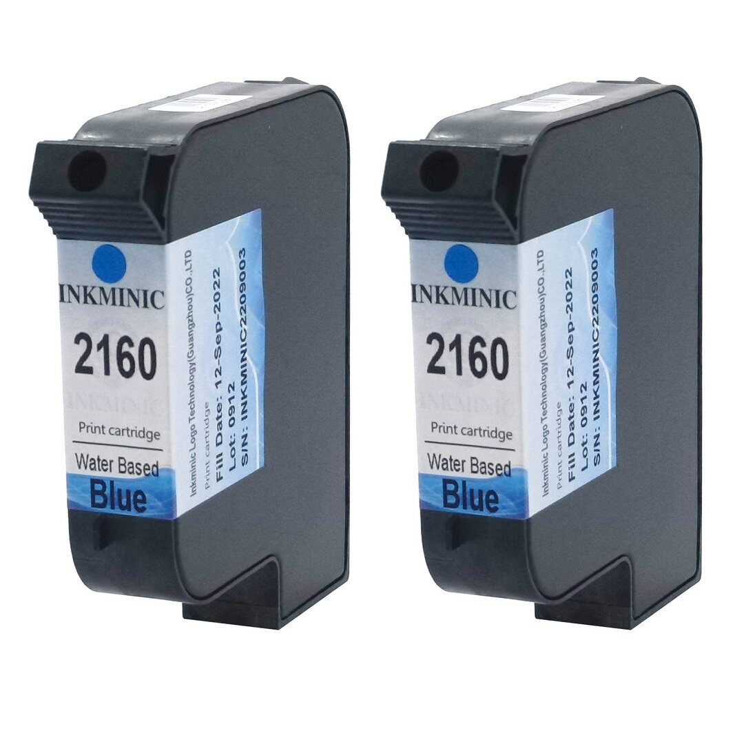 Chinese 2160 Water Basesd Ink Cartridge Blue
