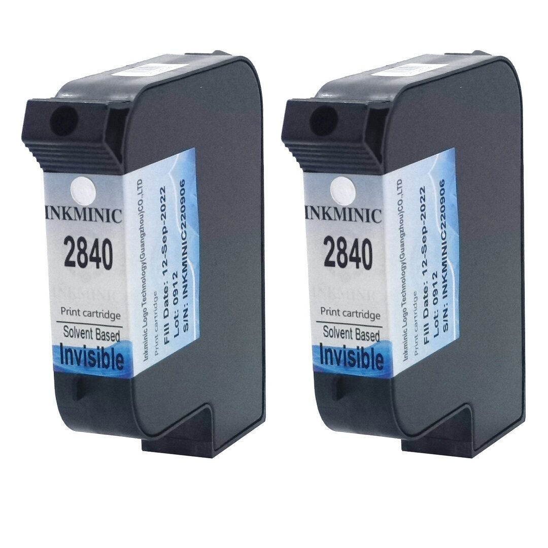 Chinese 2840 Solvent Basesd Ink Cartridge Invisible