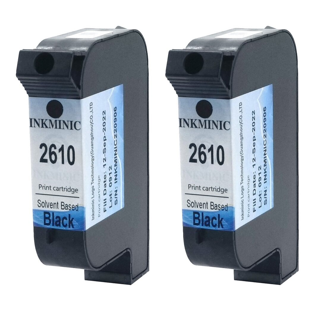 Chinese 2610 Solvent Basesd Ink Cartridge Black
