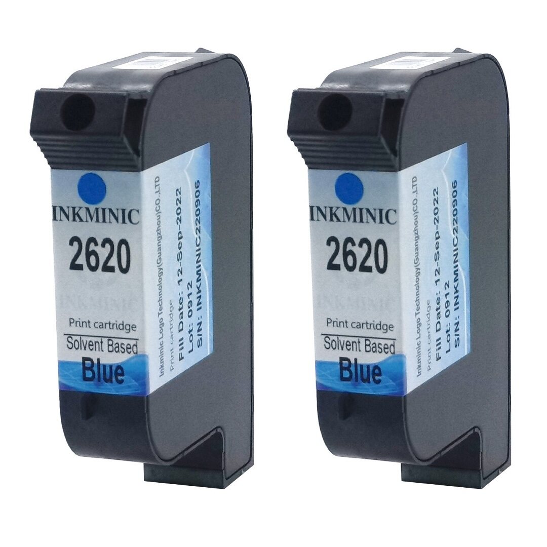 Chinese 2620 Solvent Basesd Ink Cartridge Blue