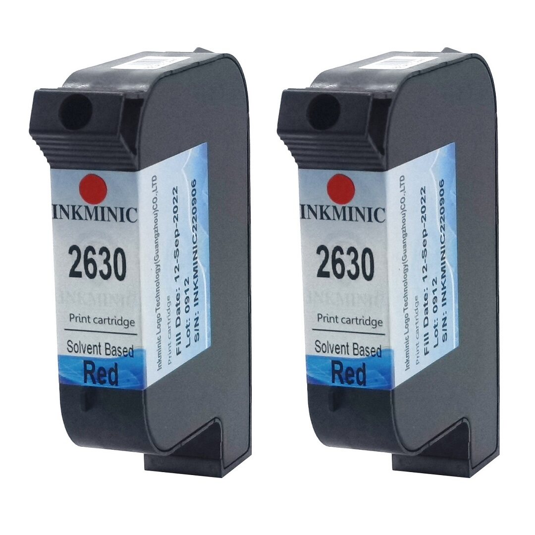 Chinese 2630 Solvent Basesd Ink Cartridge Blue