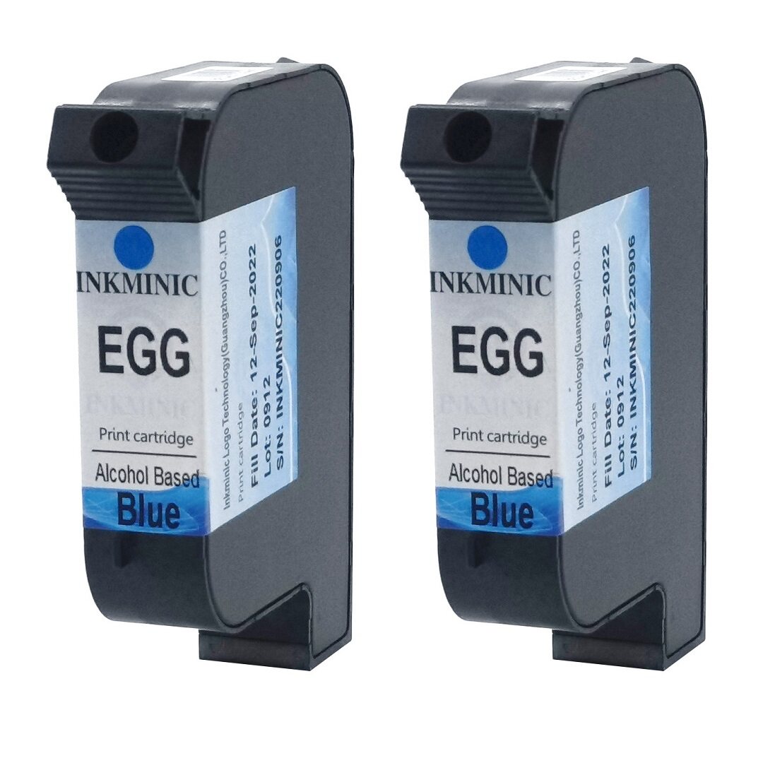 Egg  Alcohol Based Ink Cartridge Blue