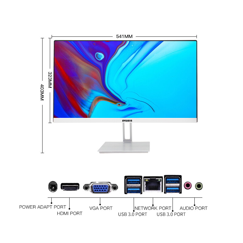 Halanyn Y4 21.5 inch Intel Core I3-2310M all in one pc personal AIO pc  all-in-one pc desktop computer