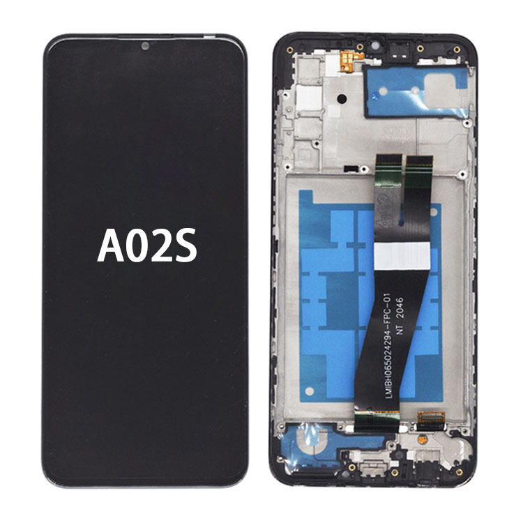 Para substituição do conjunto de tela LCD do celular Samsung Galaxy A02S