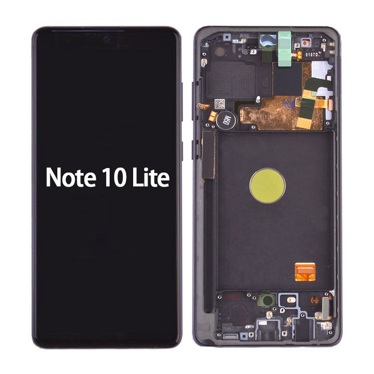 Para substituição do conjunto de tela LCD do telefone móvel Xiaomi Note 10 Lite